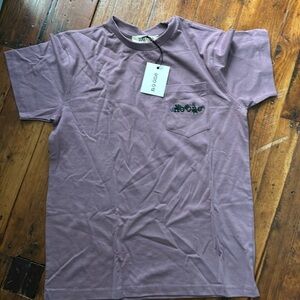 No one clothiers respite pocket t purple